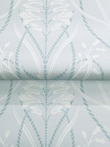 A-Street Prints 4198-27821 Rosalind Sky Blue Iris Damask Wal