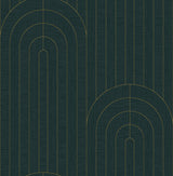 A-Street Prints 4198-27824 Declan Teal Textured Arches Wallp