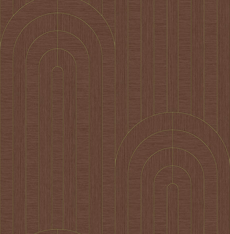 A-Street Prints 4198-27825 Declan Maroon Textured Arches Wal