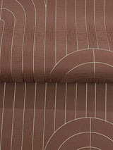 A-Street Prints 4198-27825 Declan Maroon Textured Arches Wal