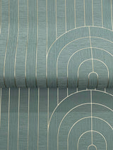 A-Street Prints 4198-27828 Declan Turquoise Textured Arches 