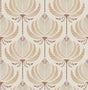 A-Street Prints 4198-27829 Ferrenby Apricot Floral Fan Wallp