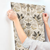A-Street Prints 4198-27834 Bernadette Black Garden Wildernes