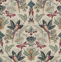 A-Street Prints 4198-27836 Bernadette Merlot Garden Wilderne