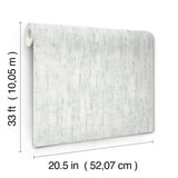 A-Street Prints 4198-27841 Minna Sky Blue Textured Wallpaper