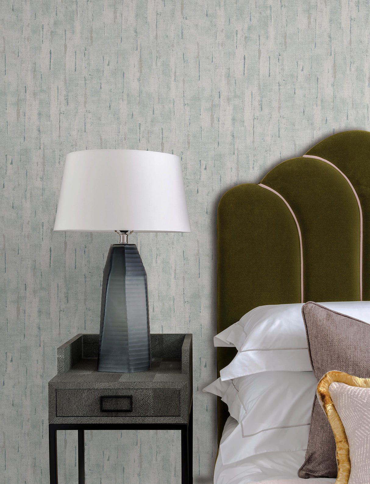 A-Street Prints 4198-27841 Minna Sky Blue Textured Wallpaper