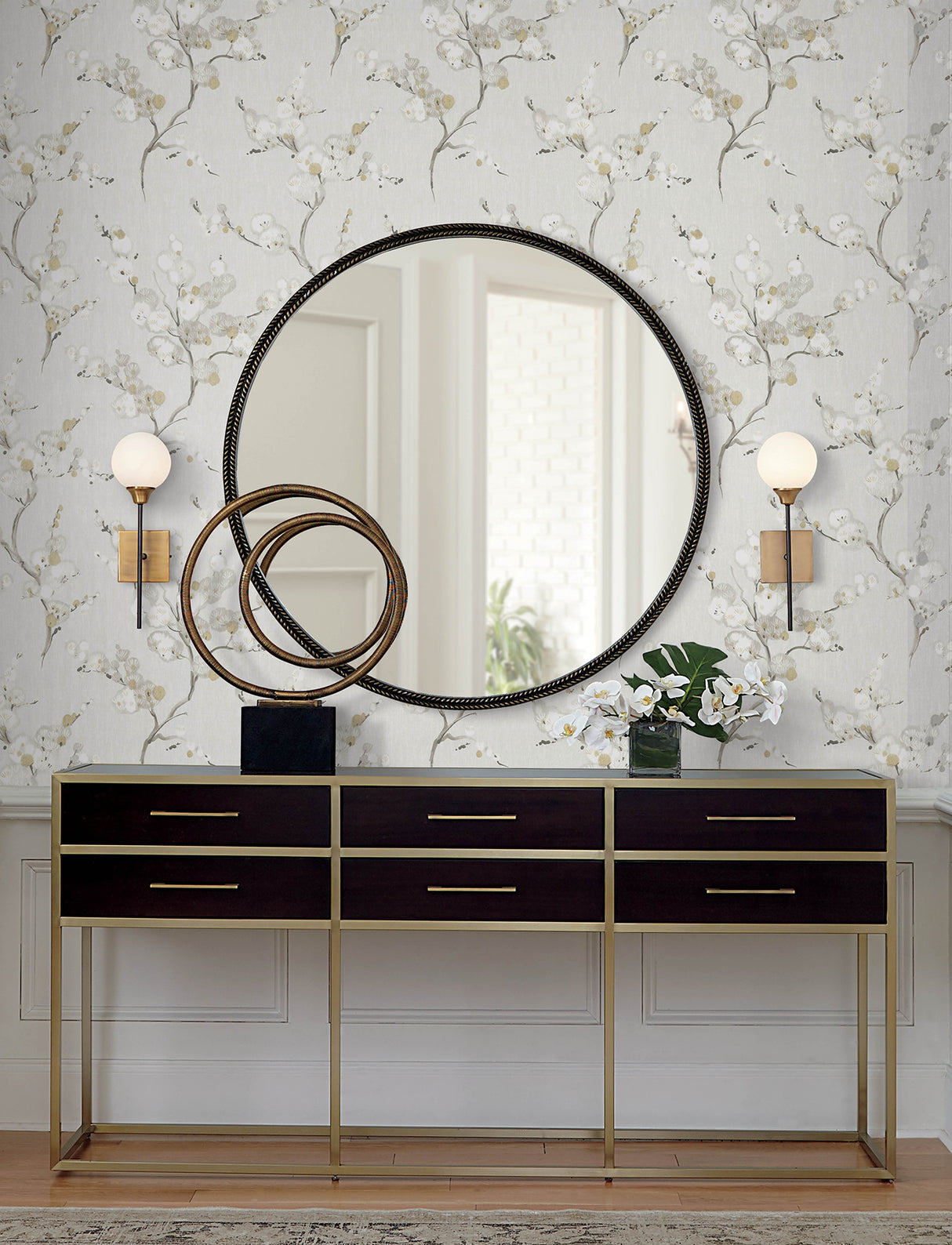 A-Street Prints 4198-27843 Bliss Honey Blossom Wallpaper