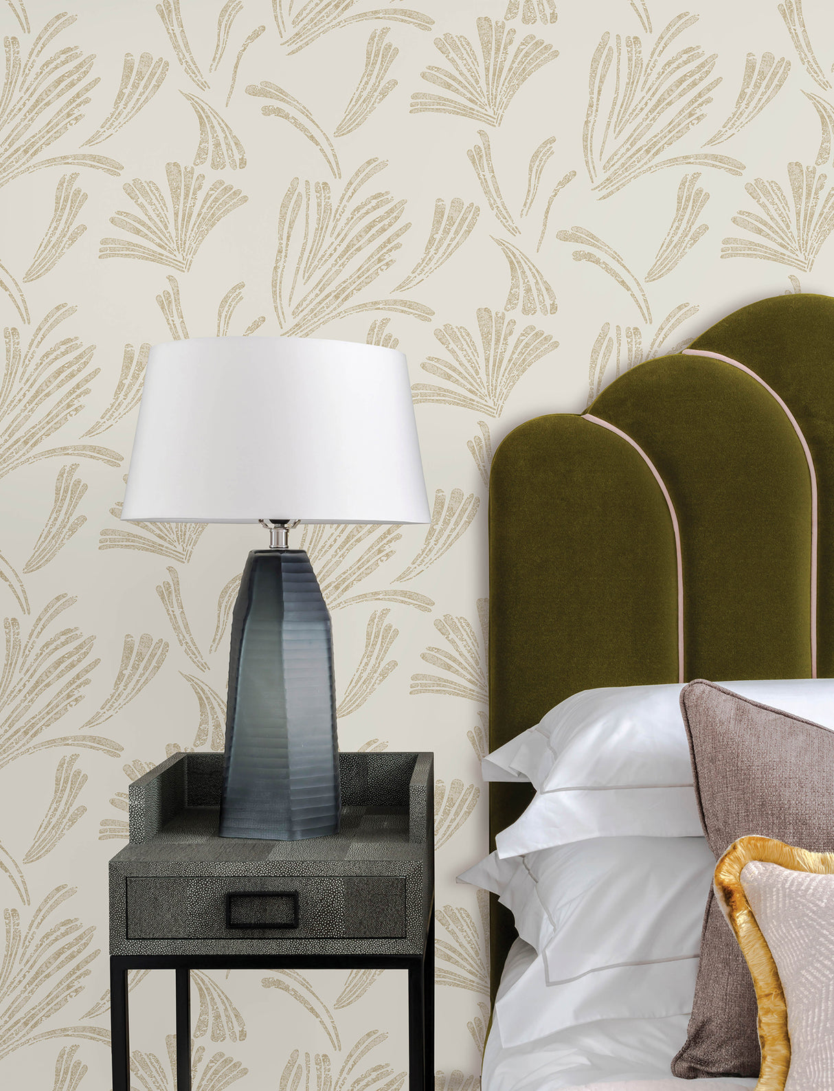 A-Street Prints 4198-83470 Ermine Gold Abstract Wallpaper