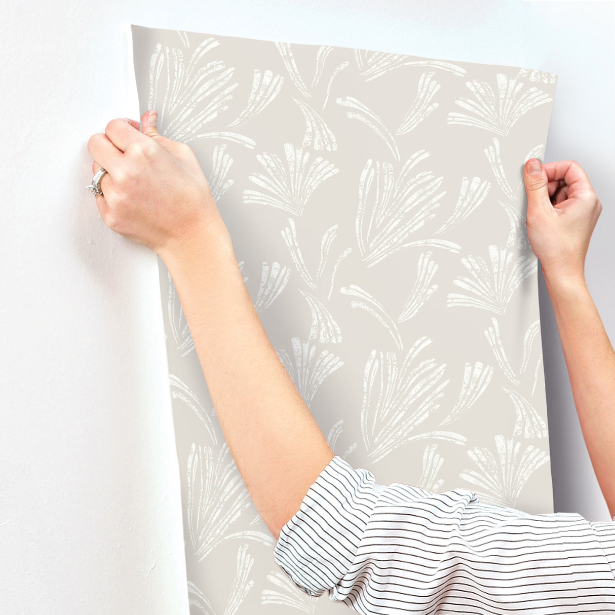 A-Street Prints 4198-83472 Ermine Dove Abstract Wallpaper