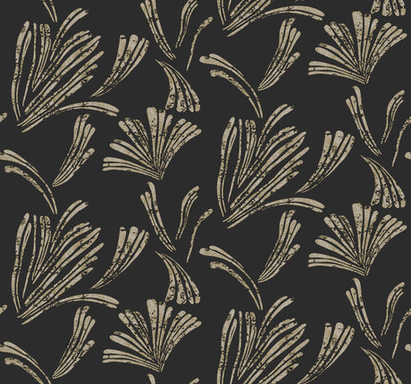 A-Street Prints 4198-83473 Ermine Black Abstract Wallpaper