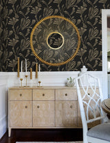 A-Street Prints 4198-83473 Ermine Black Abstract Wallpaper