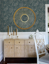 A-Street Prints 4198-83474 Ermine Teal Abstract Wallpaper