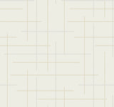 A-Street Prints 4198-83475 Wylie Metallic Dotted Gridlines W