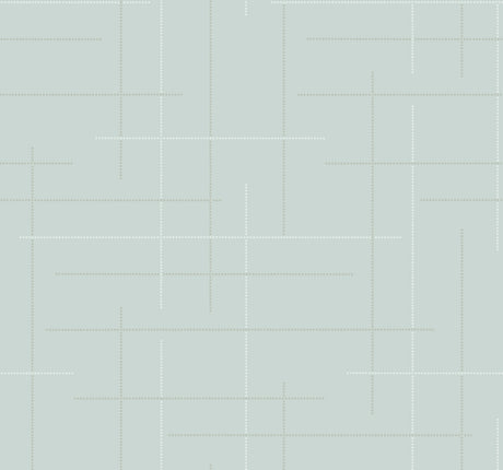 A-Street Prints 4198-83476 Wylie Light Blue Dotted Gridlines