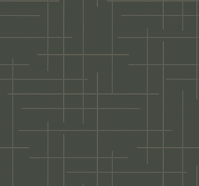 A-Street Prints 4198-83477 Wylie Moss Dotted Gridlines Wallp
