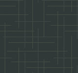 A-Street Prints 4198-83478 Wylie Teal Dotted Gridlines Wallp