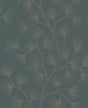 A-Street Prints 4198-83479 Kismine Slate Botanical Trail Wal