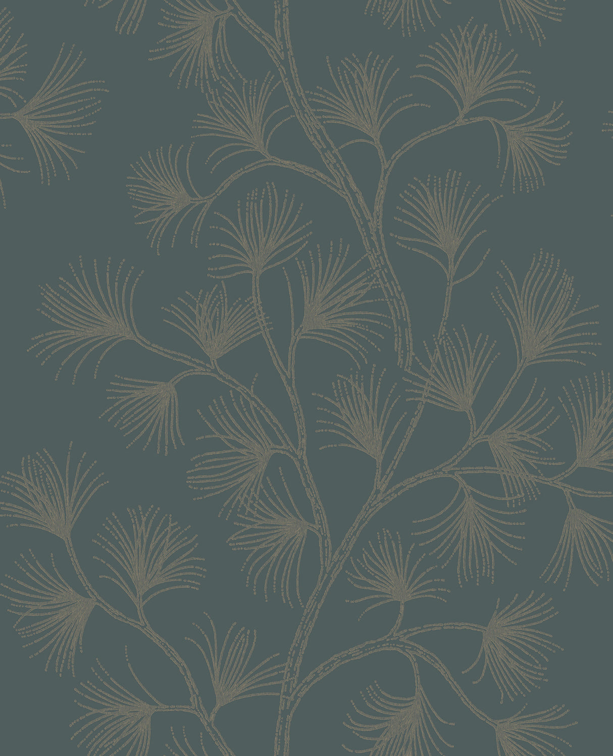 A-Street Prints 4198-83479 Kismine Slate Botanical Trail Wal
