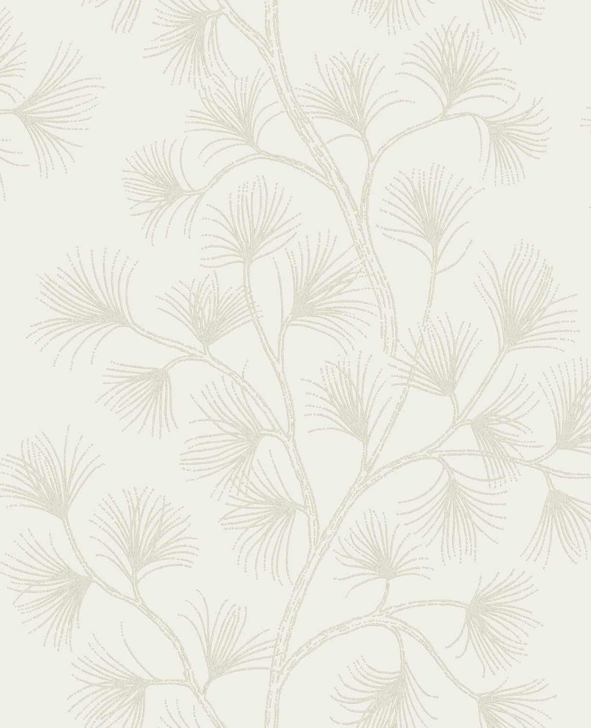 A-Street Prints 4198-83480 Kismine Beige Botanical Trail Wal
