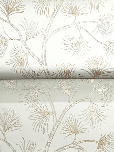 A-Street Prints 4198-83482 Kismine Gold Botanical Trail Wall