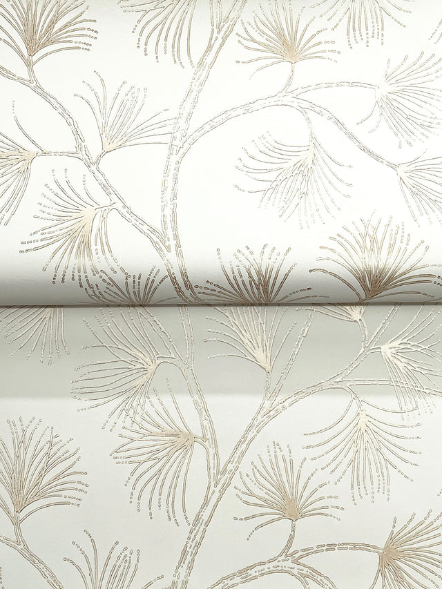 A-Street Prints 4198-83482 Kismine Gold Botanical Trail Wall