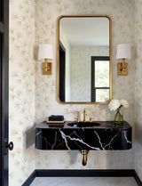 A-Street Prints 4198-83482 Kismine Gold Botanical Trail Wall