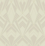 A-Street Prints 4198-87403 Allenby Pearl Flocked Wallpaper