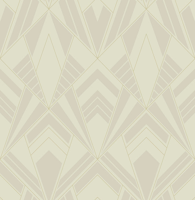 A-Street Prints 4198-87403 Allenby Pearl Flocked Wallpaper