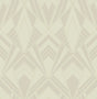 A-Street Prints 4198-87403 Allenby Pearl Flocked Wallpaper