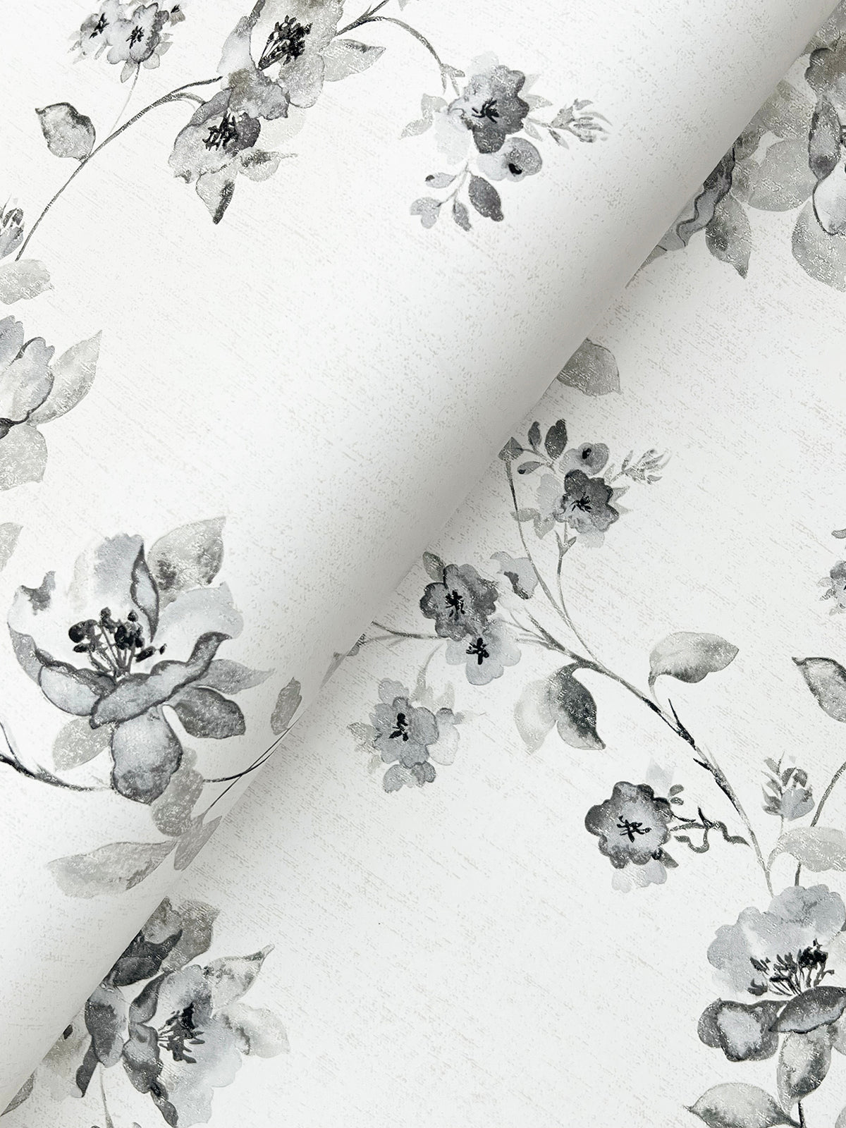 Chesapeake 4199-24482 Festival Floral Charcoal Trailing Wallpaper