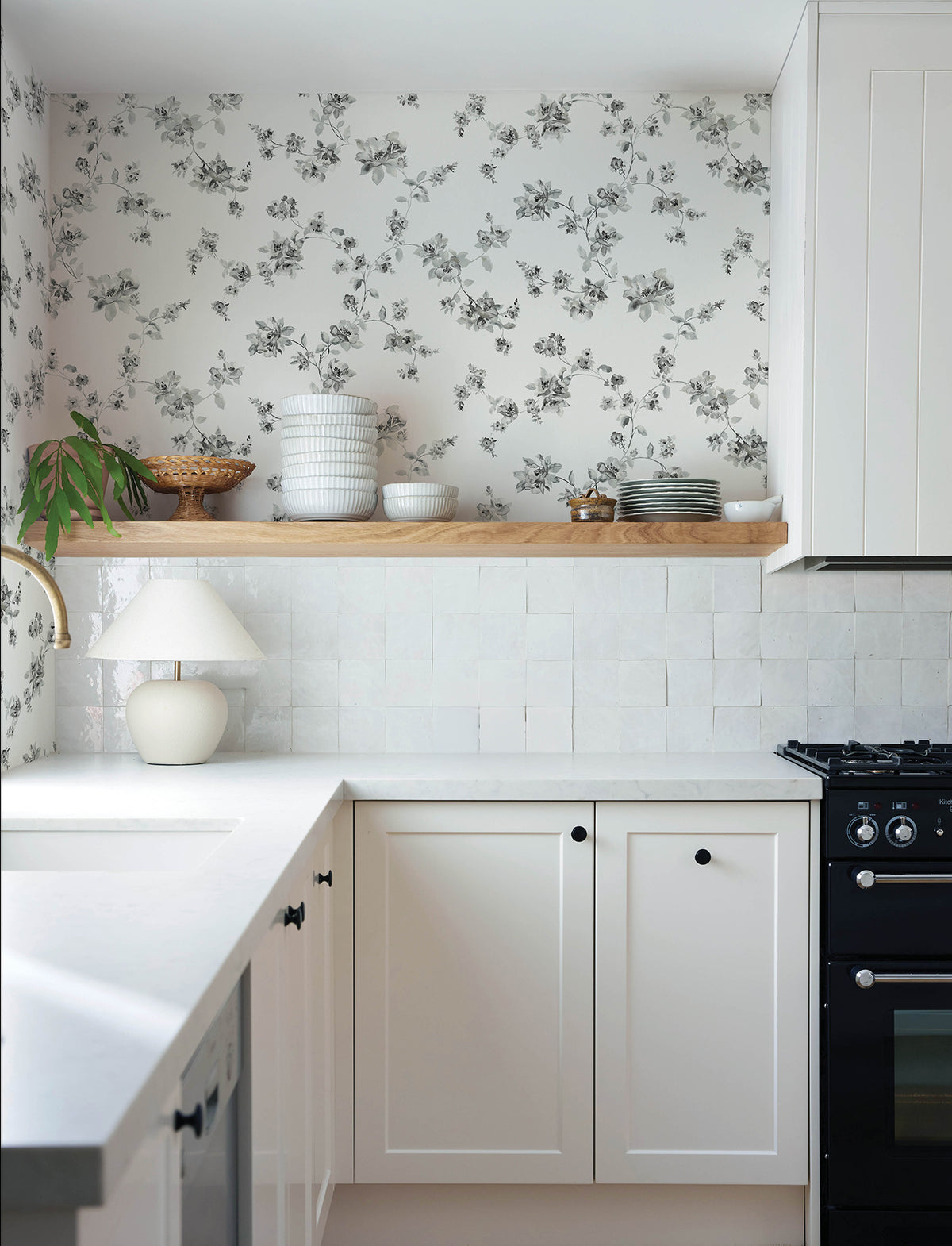 Chesapeake 4199-24482 Festival Floral Charcoal Trailing Wallpaper