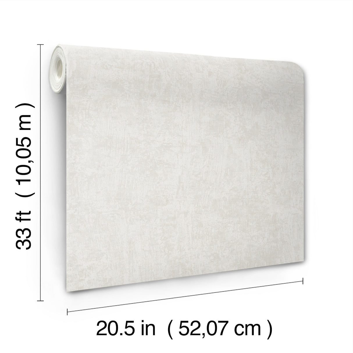 Chesapeake 4199-27771 Abram Grey Distressed Wallpaper