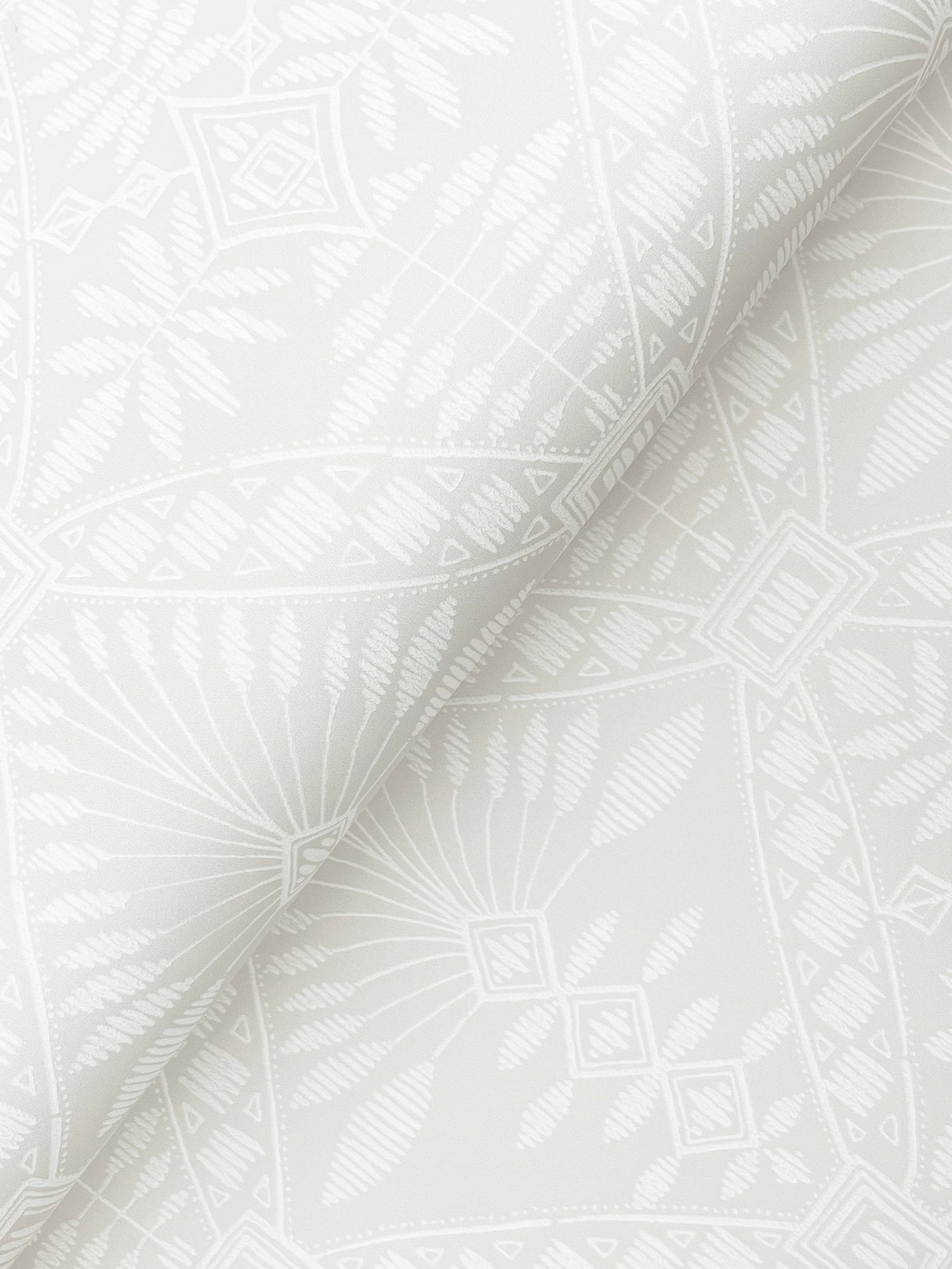 Chesapeake 4199-27774 Emmarie Grey Geometric Wallpaper
