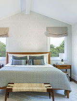 Chesapeake 4199-27774 Emmarie Grey Geometric Wallpaper