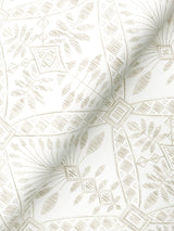 Chesapeake 4199-27776 Emmarie Light Grey Geometric Wallpaper