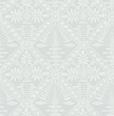 Chesapeake 4199-27778 Emmarie Light Blue Geometric Wallpaper