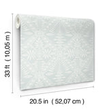 Chesapeake 4199-27778 Emmarie Light Blue Geometric Wallpaper