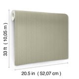 Chesapeake 4199-27779 Curtis Moss Embellished Stripe Wallpaper