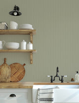 Chesapeake 4199-27779 Curtis Moss Embellished Stripe Wallpaper