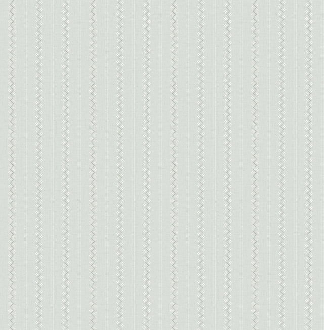 Chesapeake 4199-27780 Curtis Aqua Embellished Stripe Wallpaper
