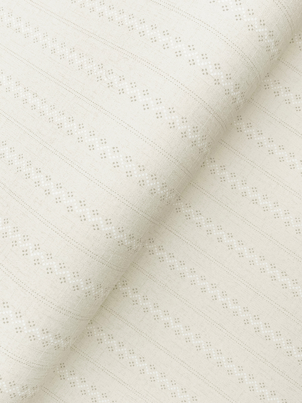 Chesapeake 4199-27782 Curtis Beige Embellished Stripe Wallpaper