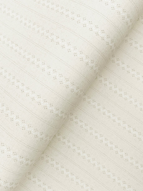 Chesapeake 4199-27782 Curtis Beige Embellished Stripe Wallpaper