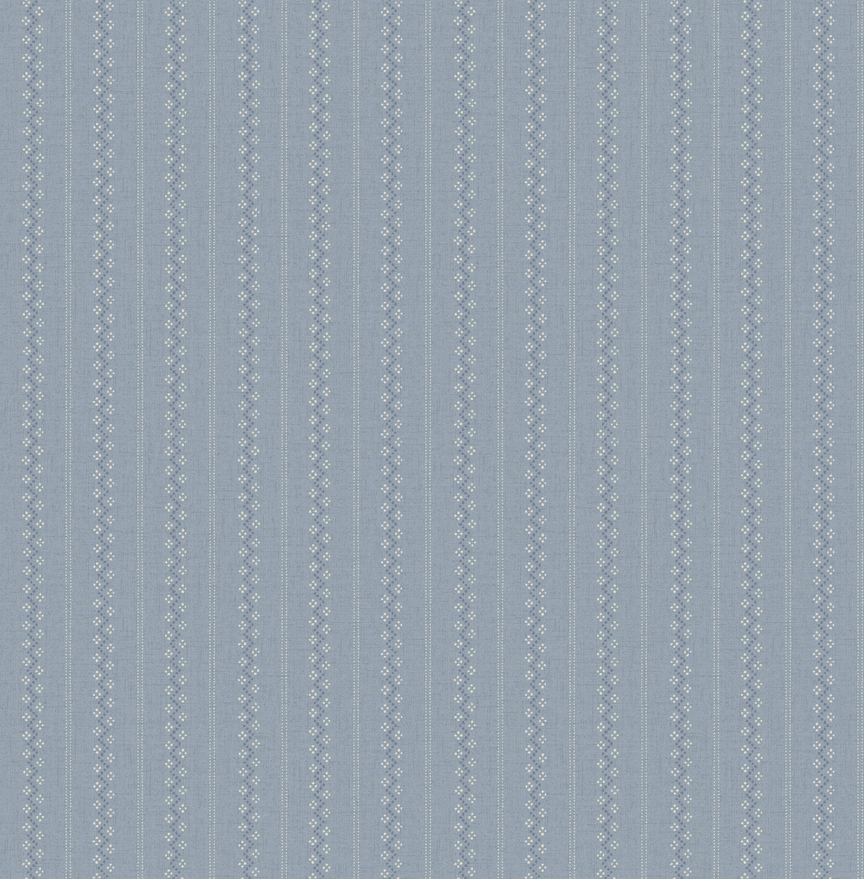 Chesapeake 4199-27783 Curtis Blue Embellished Stripe Wallpaper