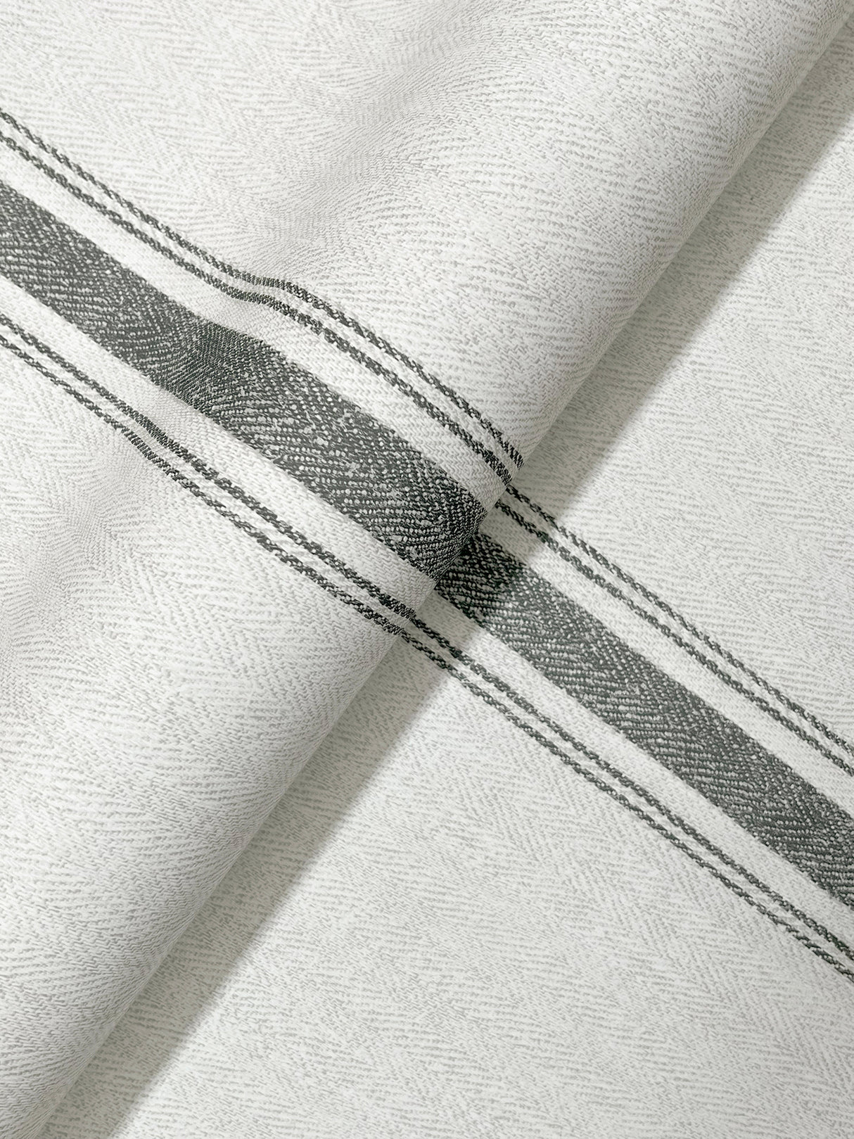 Chesapeake 4199-70066 Linette Black Fabric Stripe Wallpaper