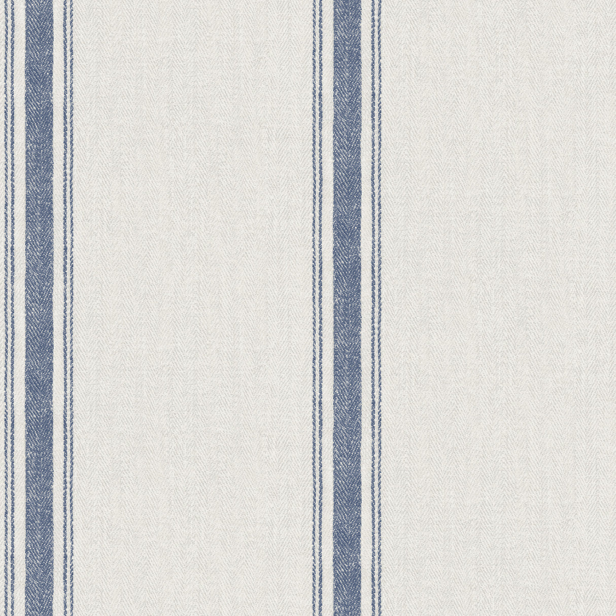 Chesapeake 4199-70067 Linette Blue Fabric Stripe Wallpaper