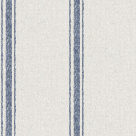 Chesapeake 4199-70067 Linette Blue Fabric Stripe Wallpaper
