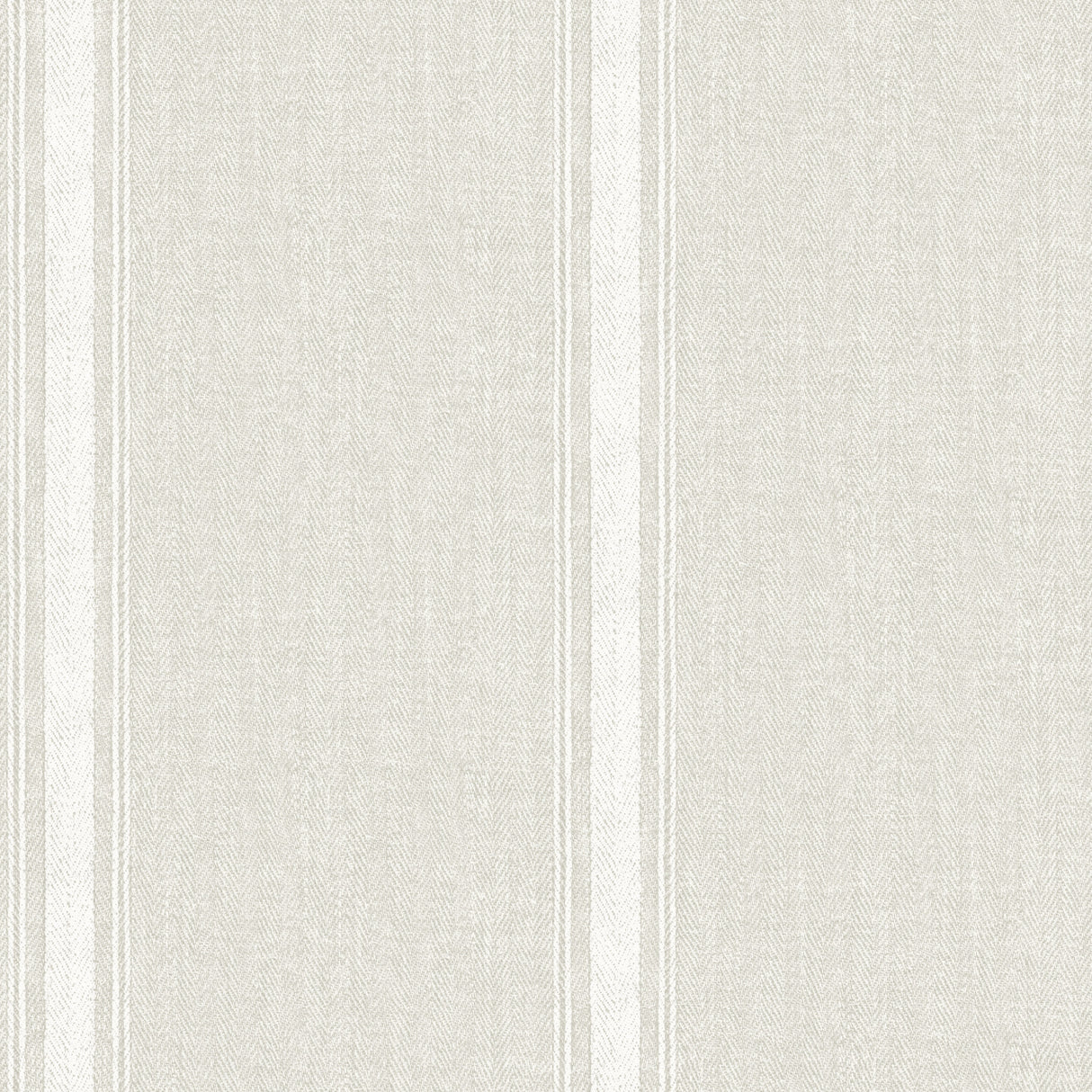 Chesapeake 4199-70070 Linette Beige Fabric Stripe Wallpaper