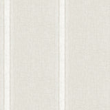 Chesapeake 4199-70070 Linette Beige Fabric Stripe Wallpaper