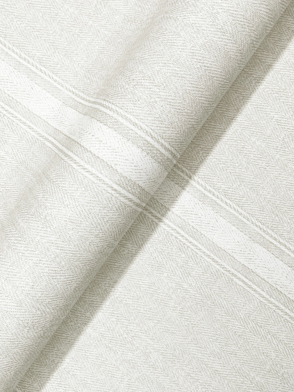Chesapeake 4199-70070 Linette Beige Fabric Stripe Wallpaper