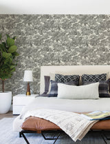 Chesapeake 4199-72558 Spinney Black Toile Wallpaper